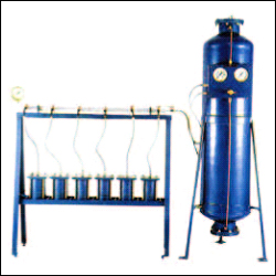 CEMENT MORTAR PERMEABILITY APPARATUS (Six Cell Model)